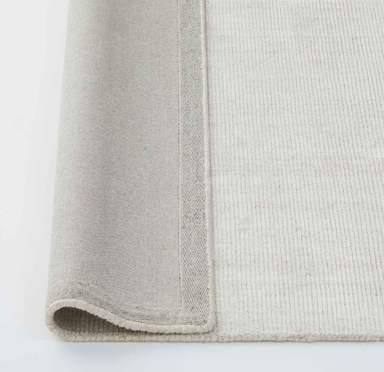 Weave Travertine Floor Rug - Buff