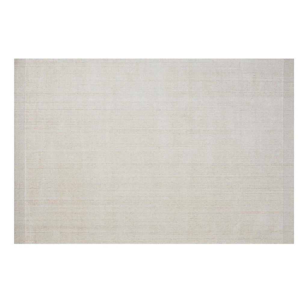 Weave Travertine Floor Rug - Buff