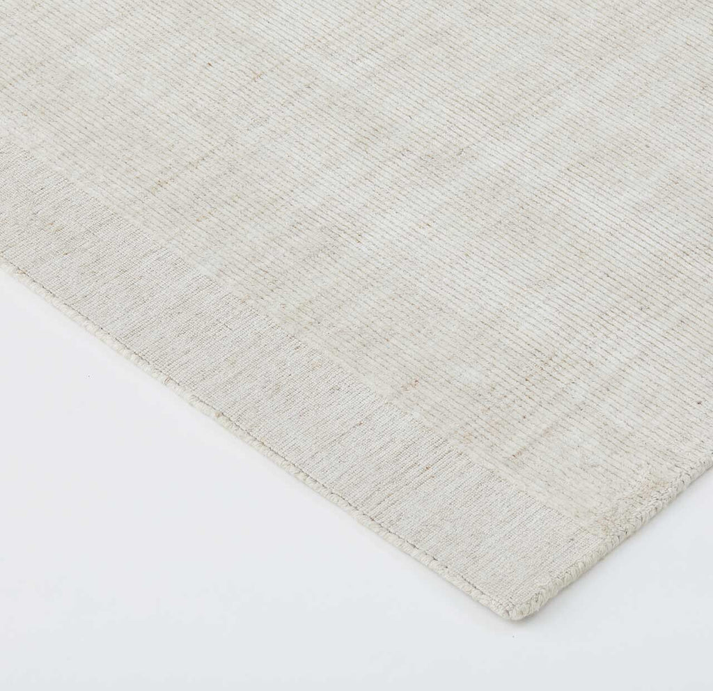 Weave Travertine Floor Rug - Buff