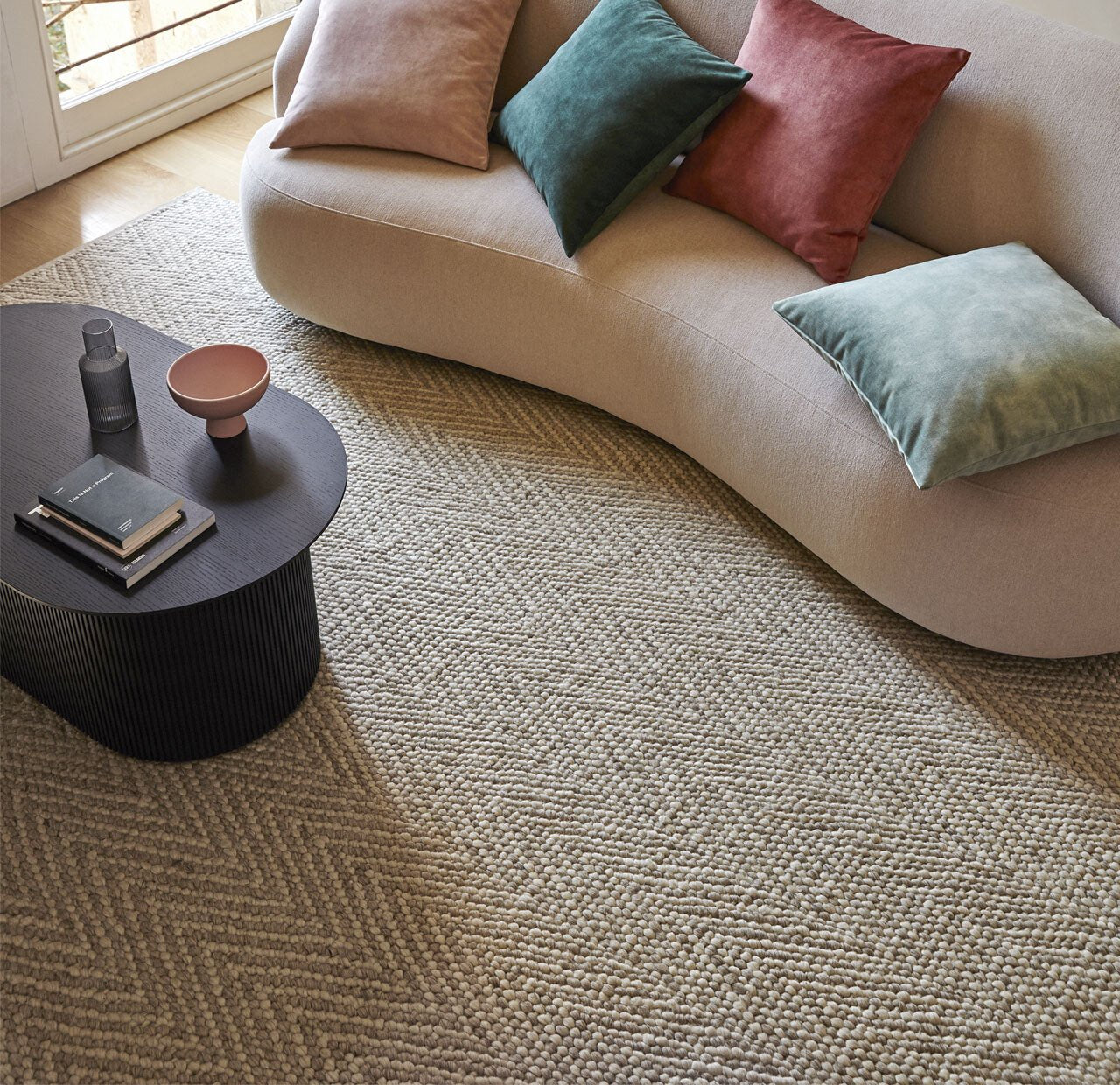 Weave Zambesi Floor Rug - Feather