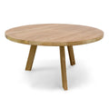 Reclaimed Elm Wood 1.5m Round Dining Table
