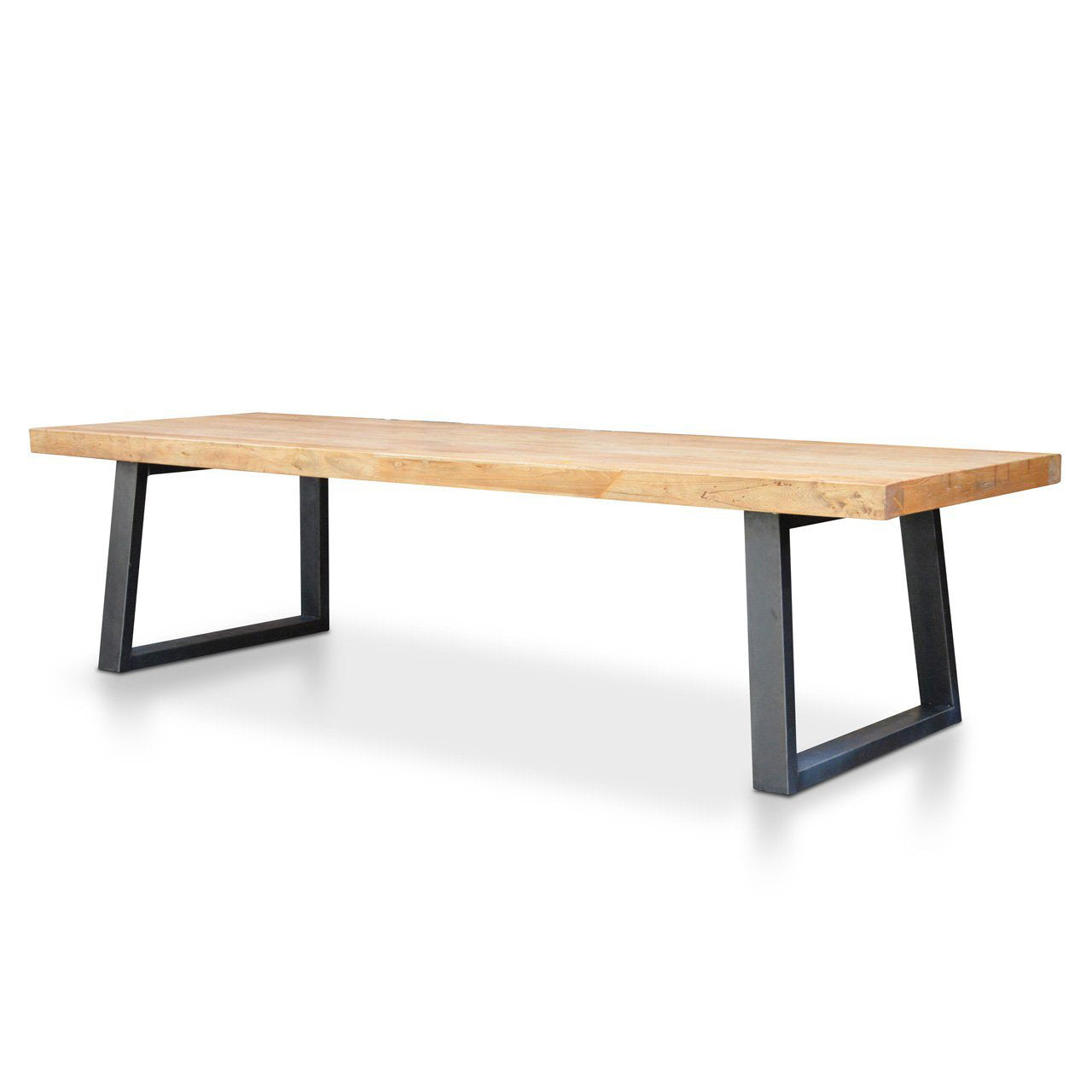 Reclaimed Elm Wood 3m Dining Table