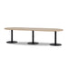 Ripponlea 3m Oval Meeting Table - Natural