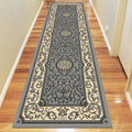 Saray Rugs Ruby Grey Hallway Runner ruby801501920gre