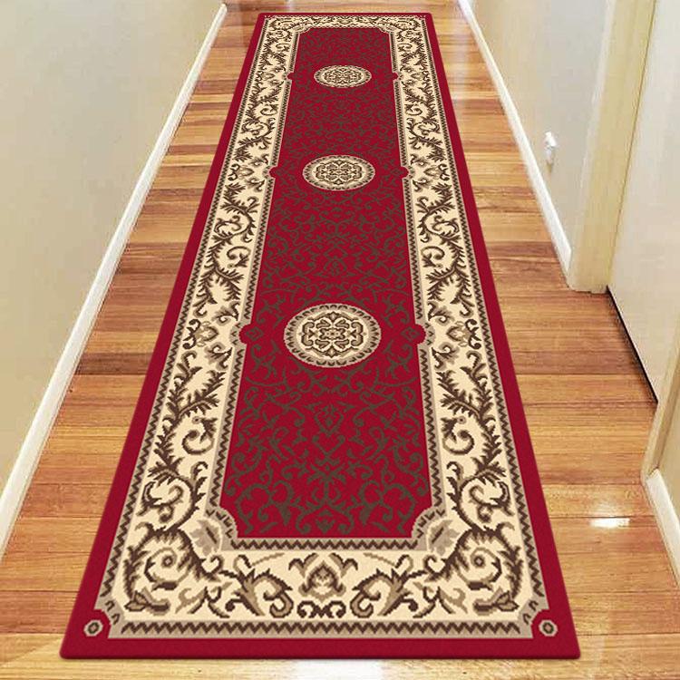 Saray Rugs Ruby Red Hallway Runner ruby801501920red