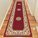 Saray Rugs Ruby Red Hallway Runner ruby801501920red