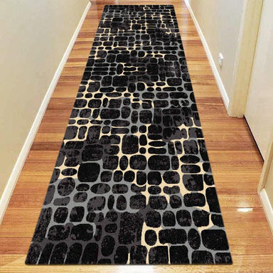 Saray Rugs Ruby Black Hallway Runner ruby801502013bla