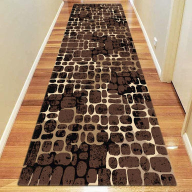 Saray Rugs Ruby Brown Hallway Runner ruby801502013bro