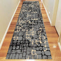 Saray Rugs Ruby Grey Hallway Runner ruby801502013gre