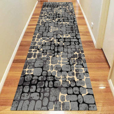 Saray Rugs Ruby Grey Hallway Runner ruby801502013gre