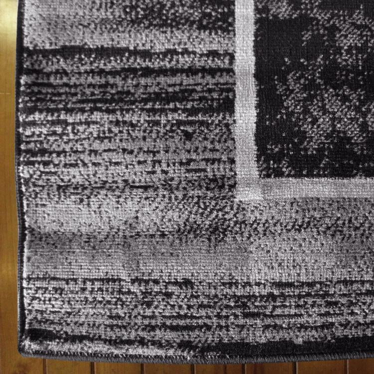Saray Rugs Ruby  Black Hallway Runner 2119