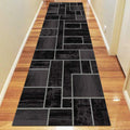 Saray Rugs Ruby  Black Hallway Runner 2119