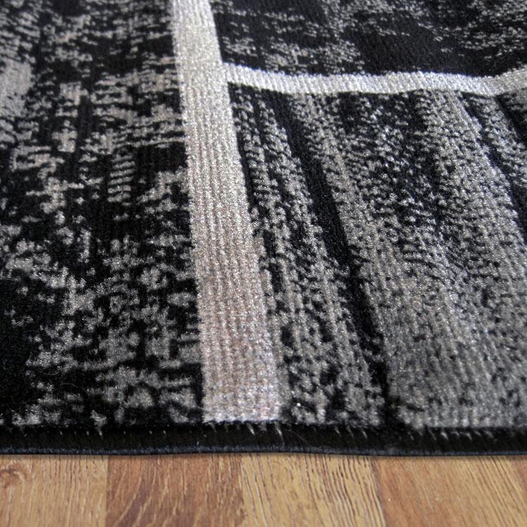 Saray Rugs Ruby  Black Hallway Runner 2119