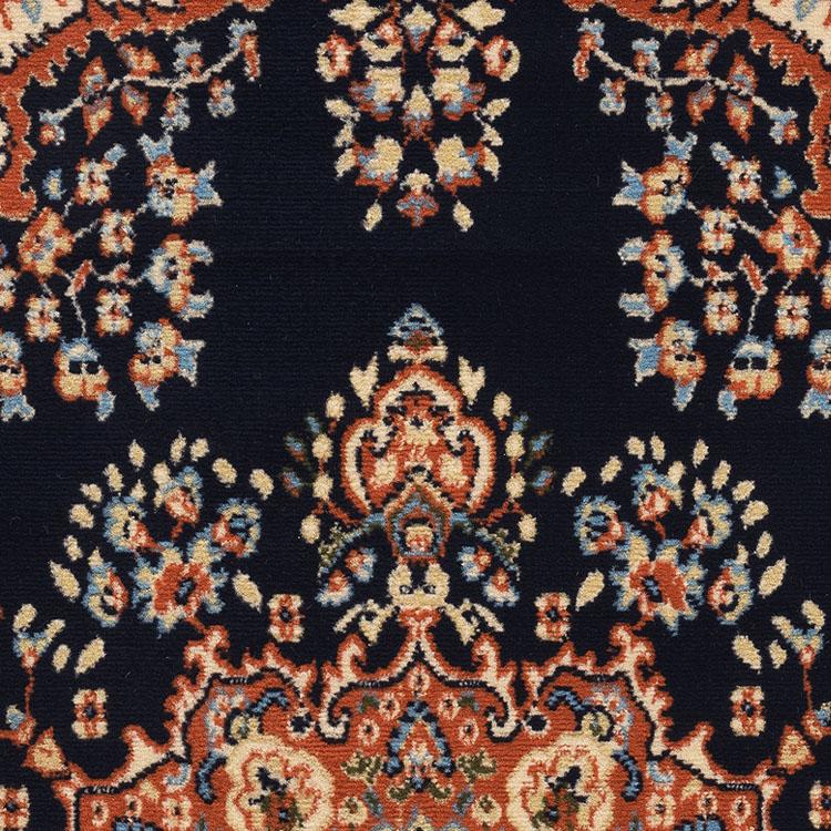 Saray Rugs Ruby  Navy Hallway Runner 3104
