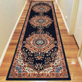 Saray Rugs Ruby  Navy Hallway Runner 3104