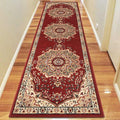 Saray Rugs Ruby  Red Hallway Runner 3104