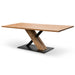 Rustic Oak Venner -2.2m Dining Table 