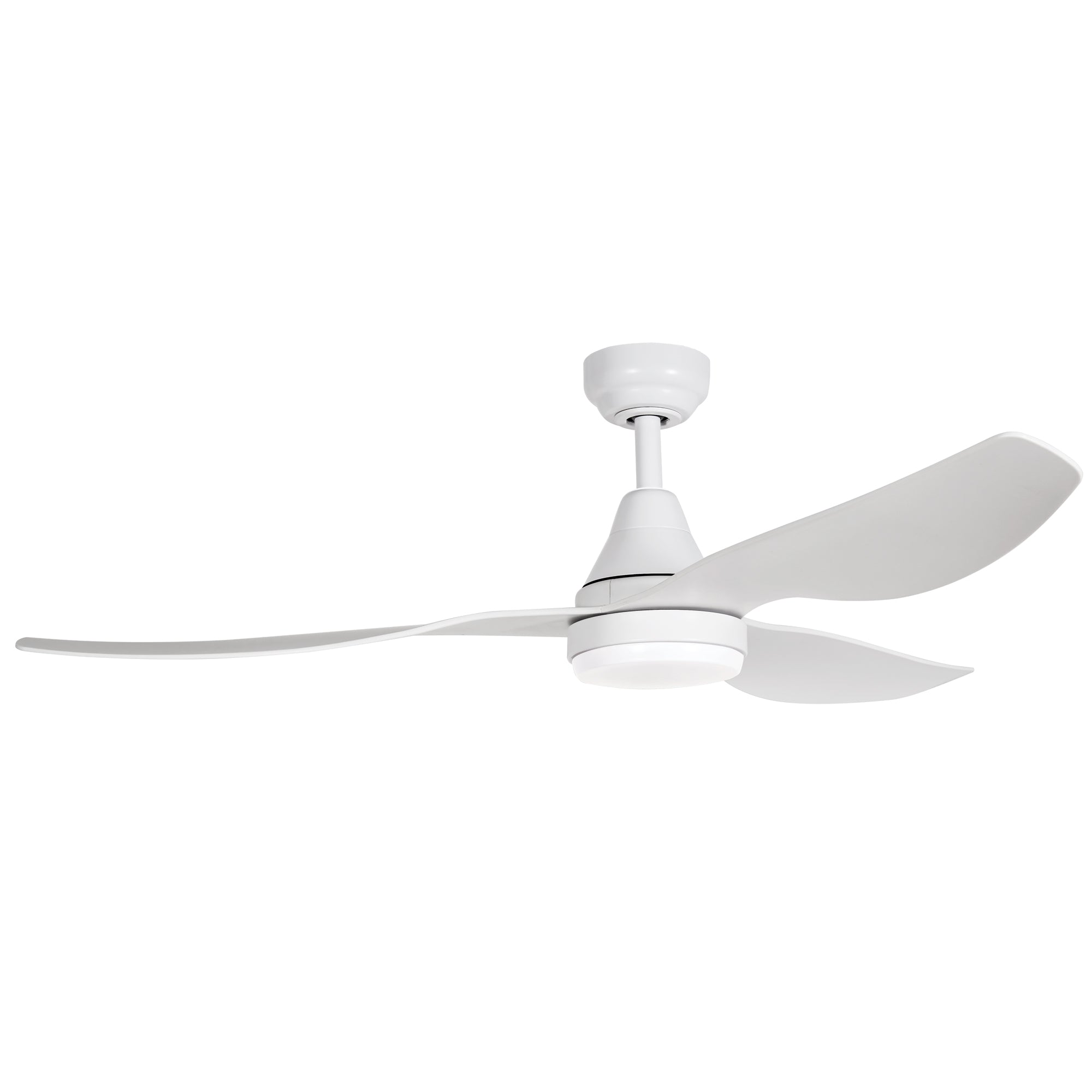 360Fans Simplicity 52″ (132cm) White 3 Blade DC Ceiling Fan with 18W Dimmable LED Light & Remote Control