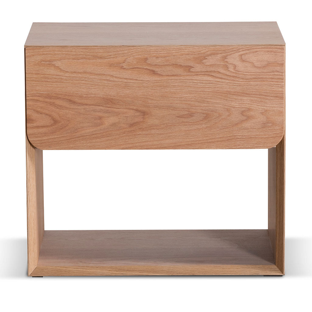 Oak Bedside Table - Natural