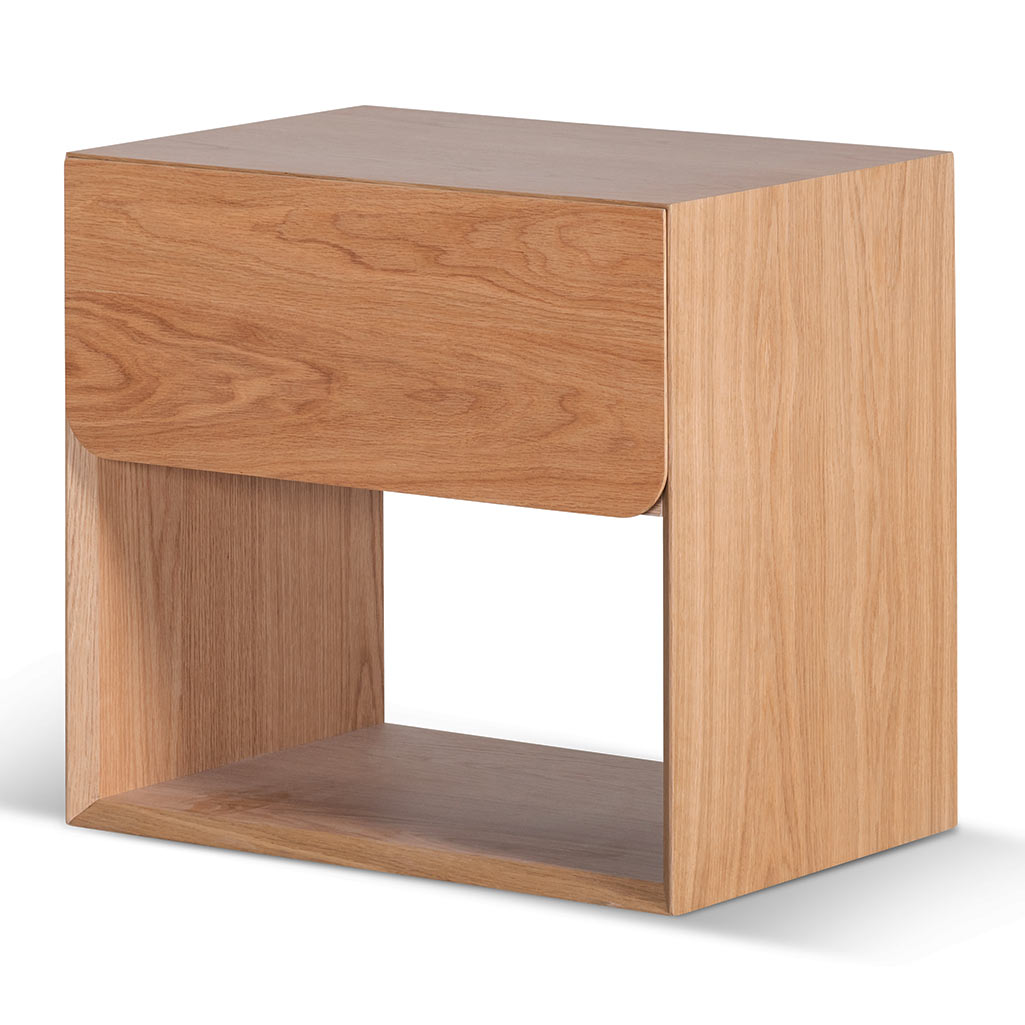 Oak Bedside Table - Natural