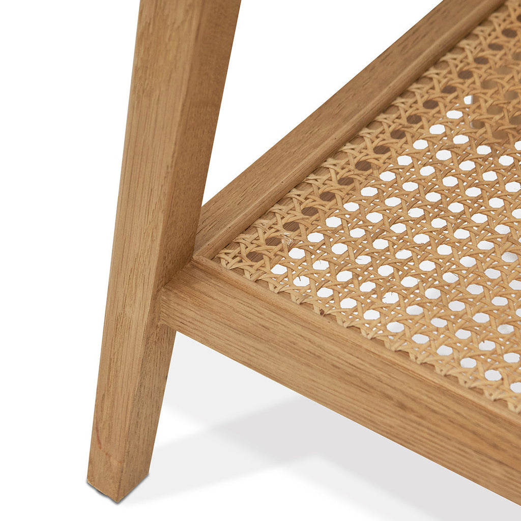 Staci Round Side Table - Natural