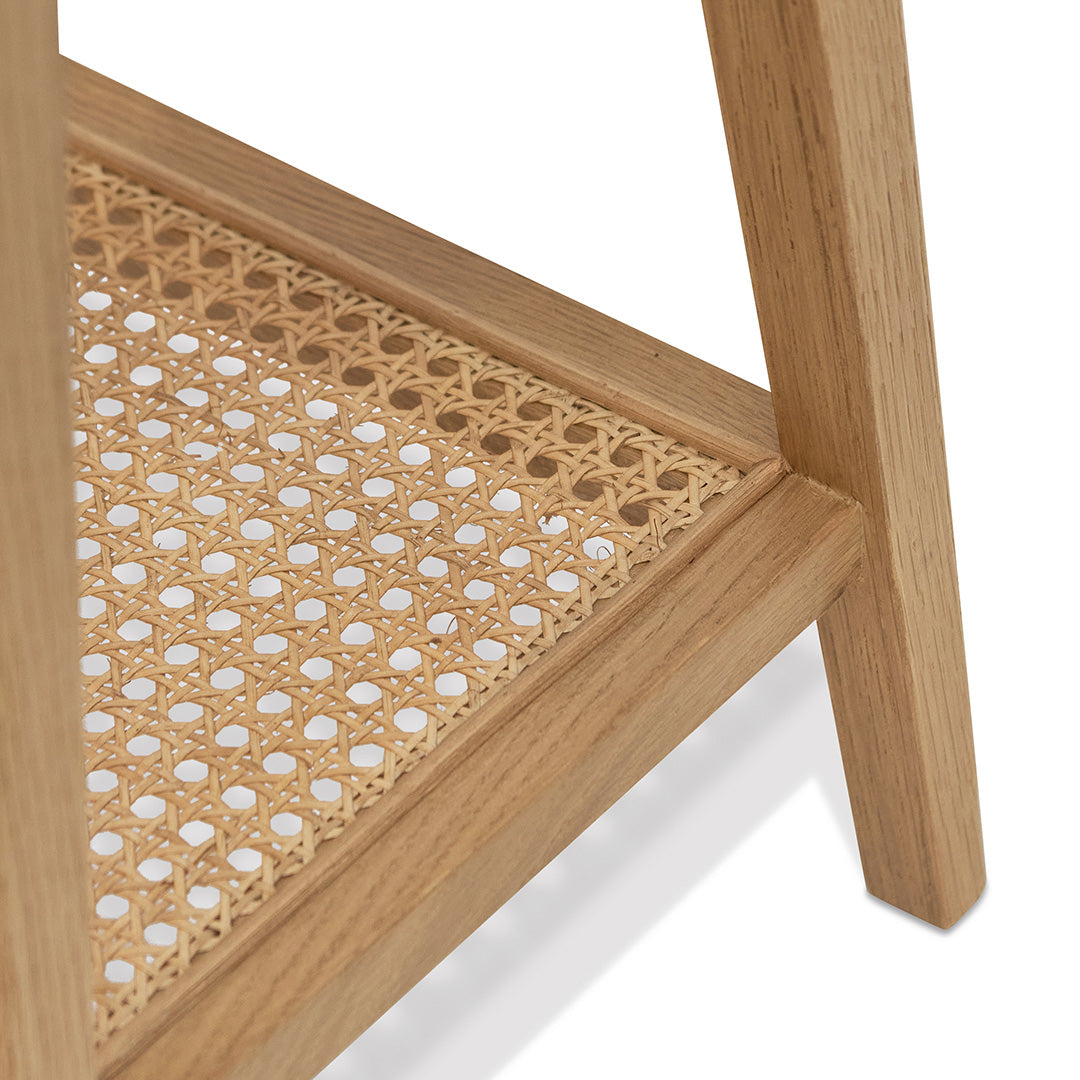 Staci Round Side Table - Natural