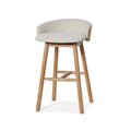 Selena 65cm Natural Bar Stool - Beige
