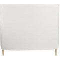 Sloane Tuft Beadhead Ivory - Queen