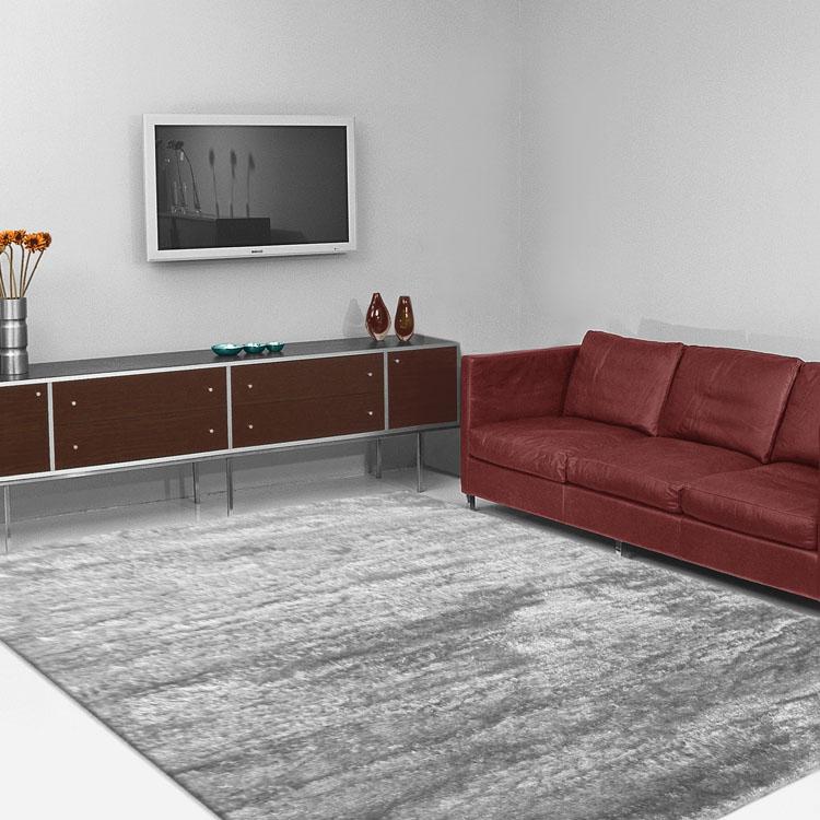 Saray Rugs Soft Shaggy Lt.Grey 1001