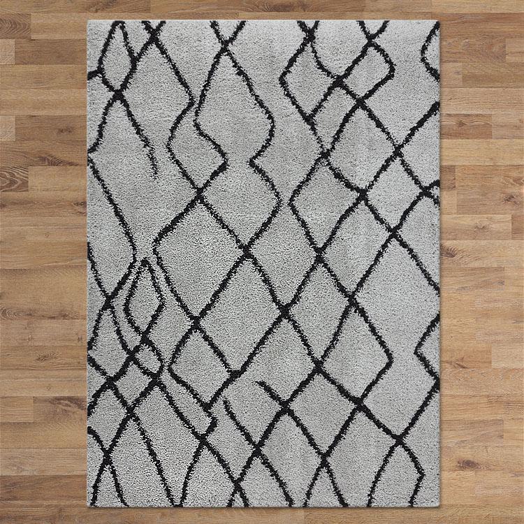 Saray Rugs Sorento Shaggy  Grey SORE120170346GRE