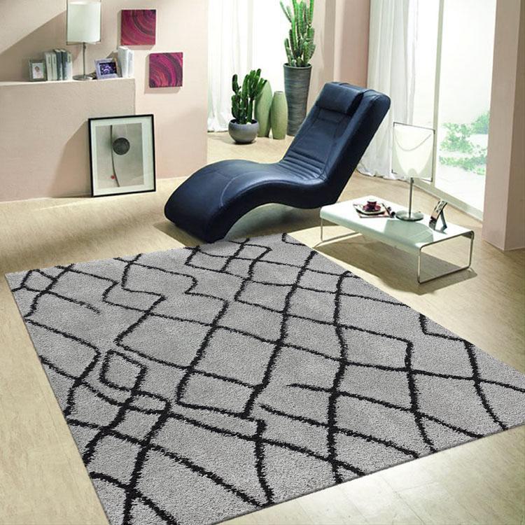 Saray Rugs Sorento Shaggy  Grey SORE120170346GRE