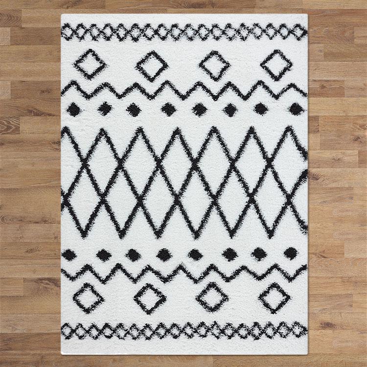 Saray Rugs Sorento Shaggy  Cream 844