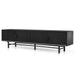 Space 2.1m Entertainment TV Unit - Black
