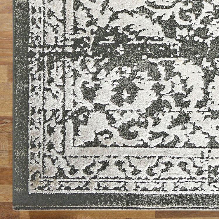 Saray Rugs Stella  Lt.Grey Hallway Runner 799