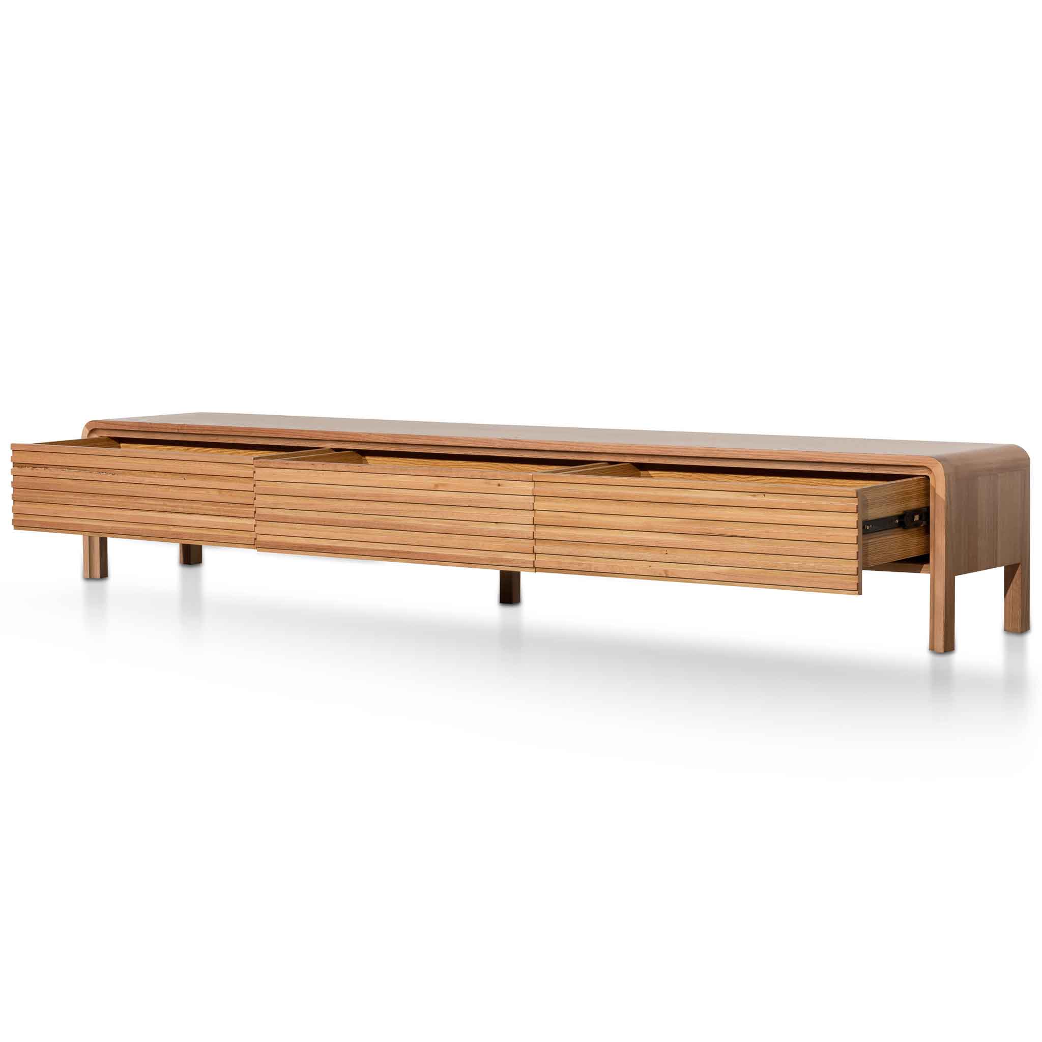 2.2m Entertainment TV Unit - Messmate