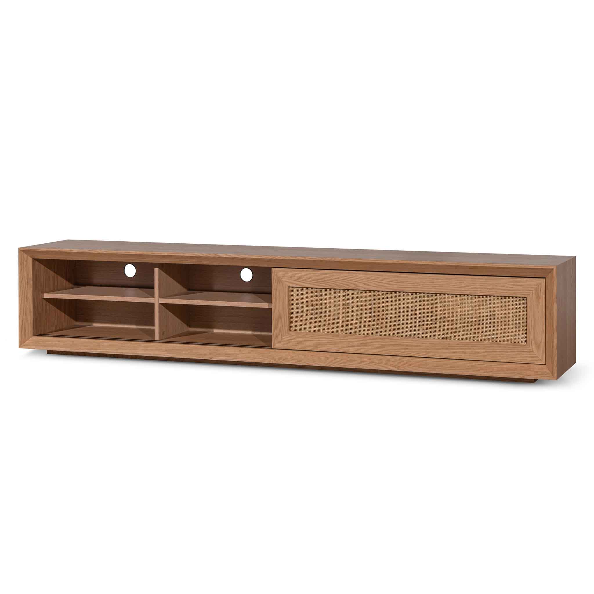 Talley Rattan Doors 2.3m TV Entertainment Unit - Natural