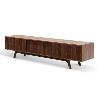 Ella 2.1m TV Entertainment Unit - Walnut