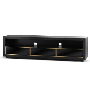 CTV8273-VA 2m TV Entertainment Unit - Textured Espresso Black