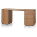 Tanya 1.77m Right Drawer Office Desk - Natural Oak