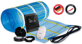 Thermogroup Thermonet 150W/m² Undertile Heating Kit with Black Thermostat