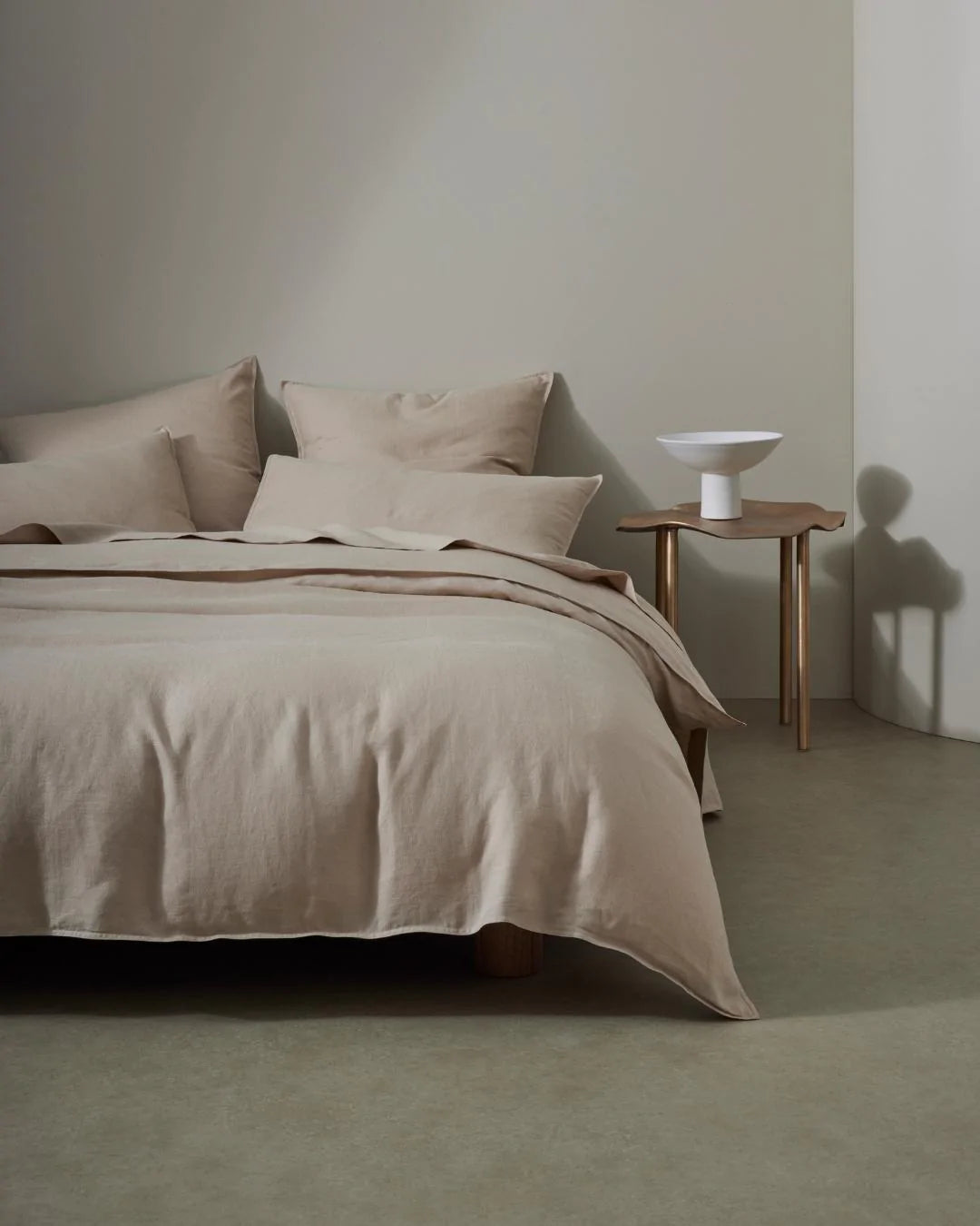 Ravello Quilt Cover - Shell
