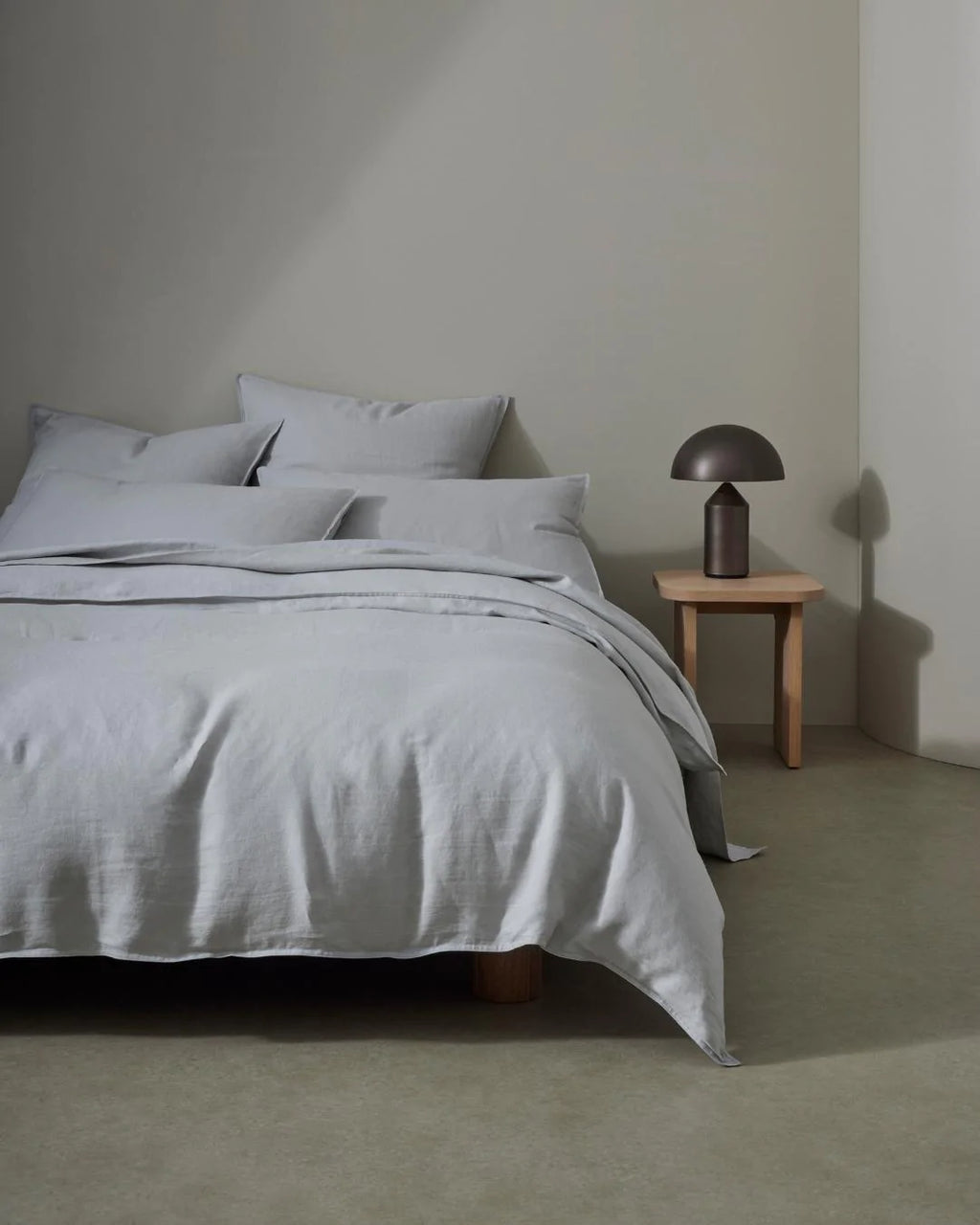 Ravello Fitted Sheet - Silver