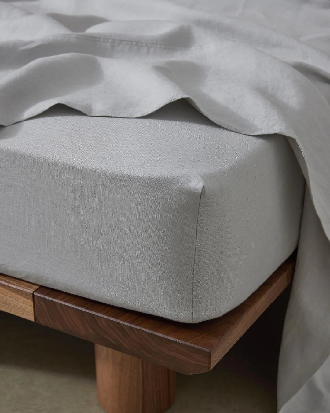 Ravello Fitted Sheet - Silver