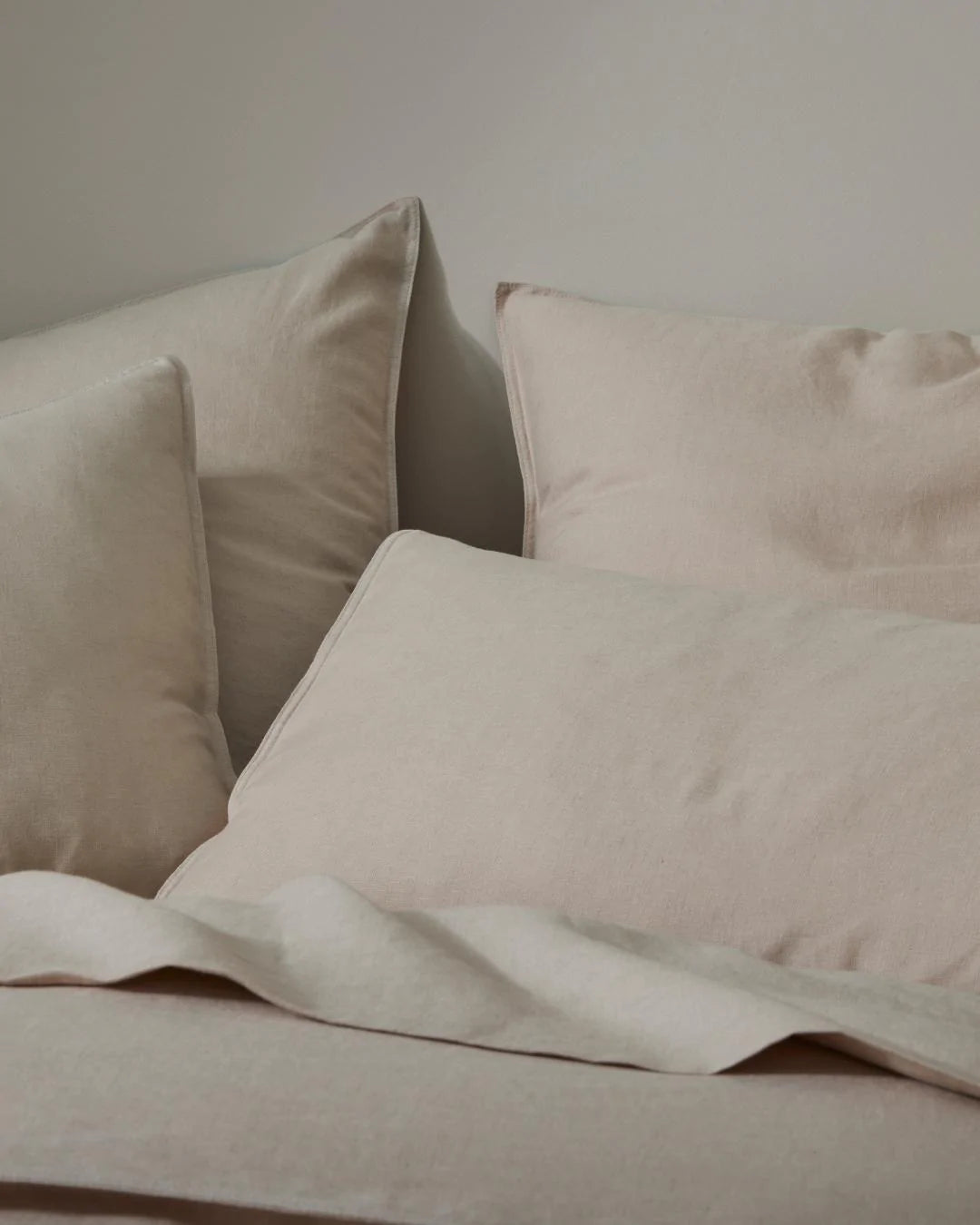 Ravello Pillowcase Pair - Shell