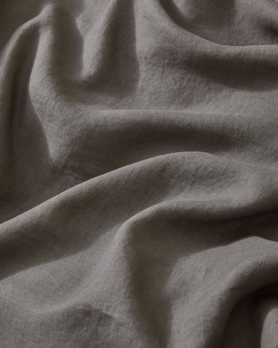 Ravello Flat Sheet - Charcoal