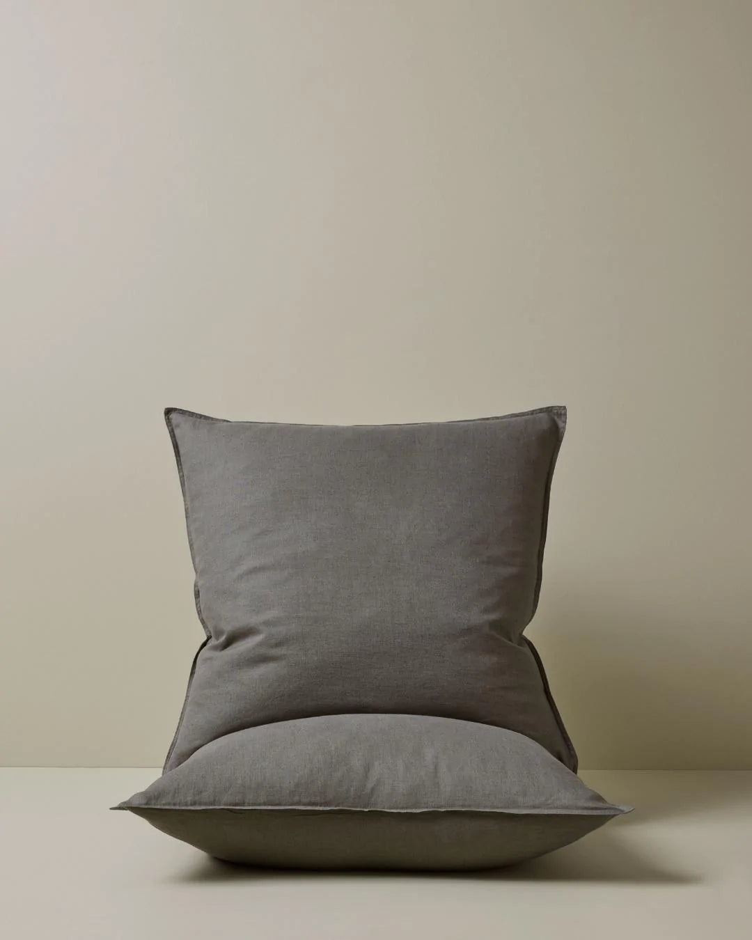 Ravello Pillowcase Pair - Charcoal