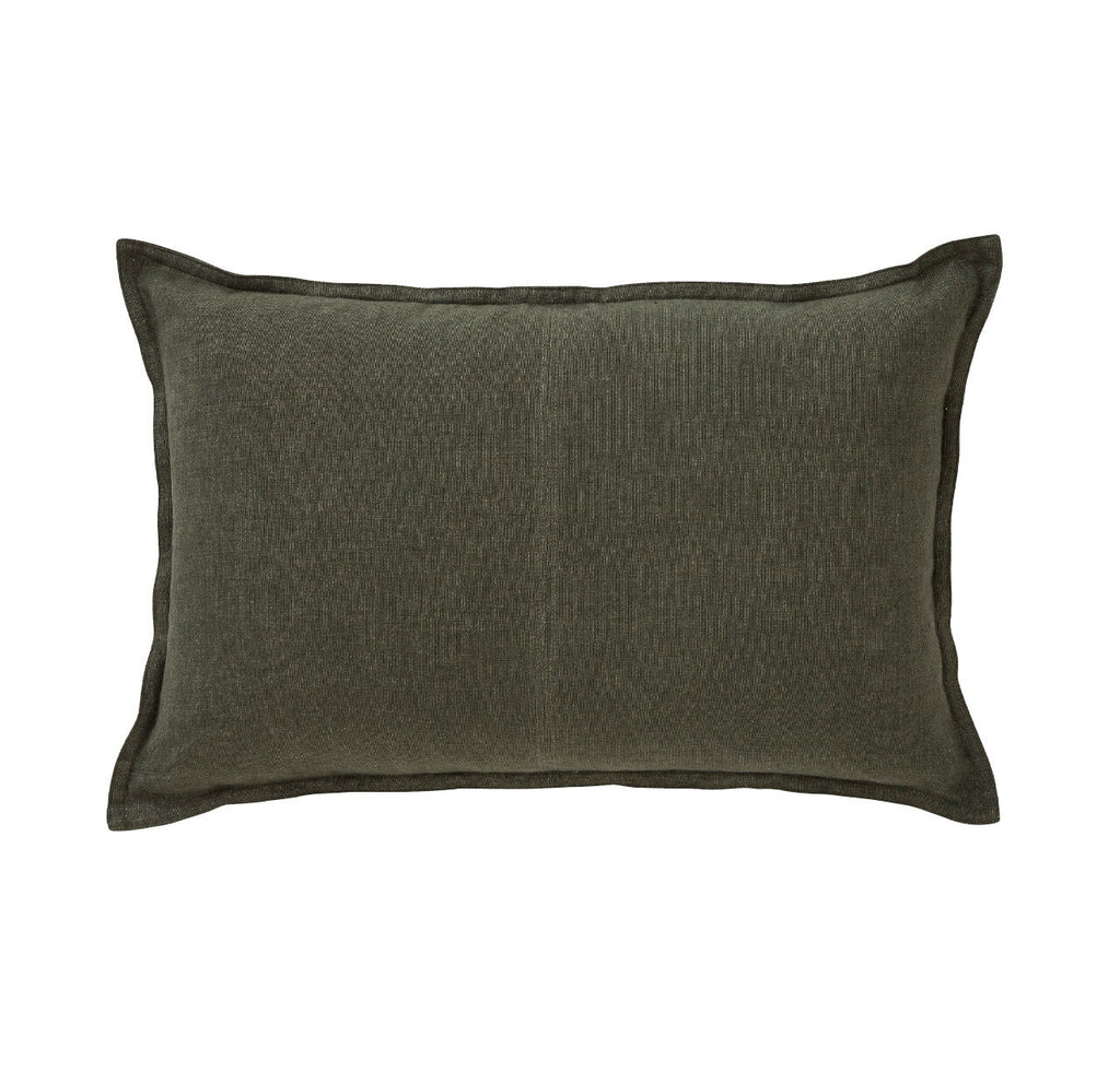 Weave Como Lumbar Cushion - Khaki CCJ91KHAK