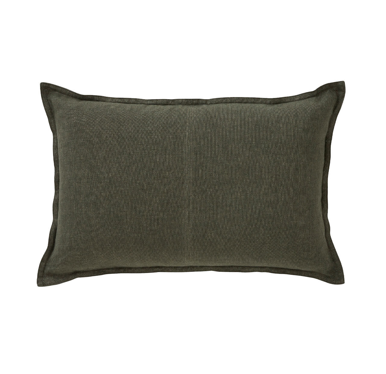 Weave Como Lumbar Cushion - Khaki CCJ91KHAK