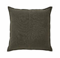 Weave Como Square 50cm Cushion - Khaki CCQ91KHAK