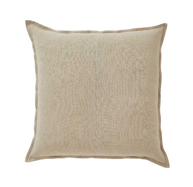 Weave Como Square 50cm Cushion - Linen CCQ91LINE
